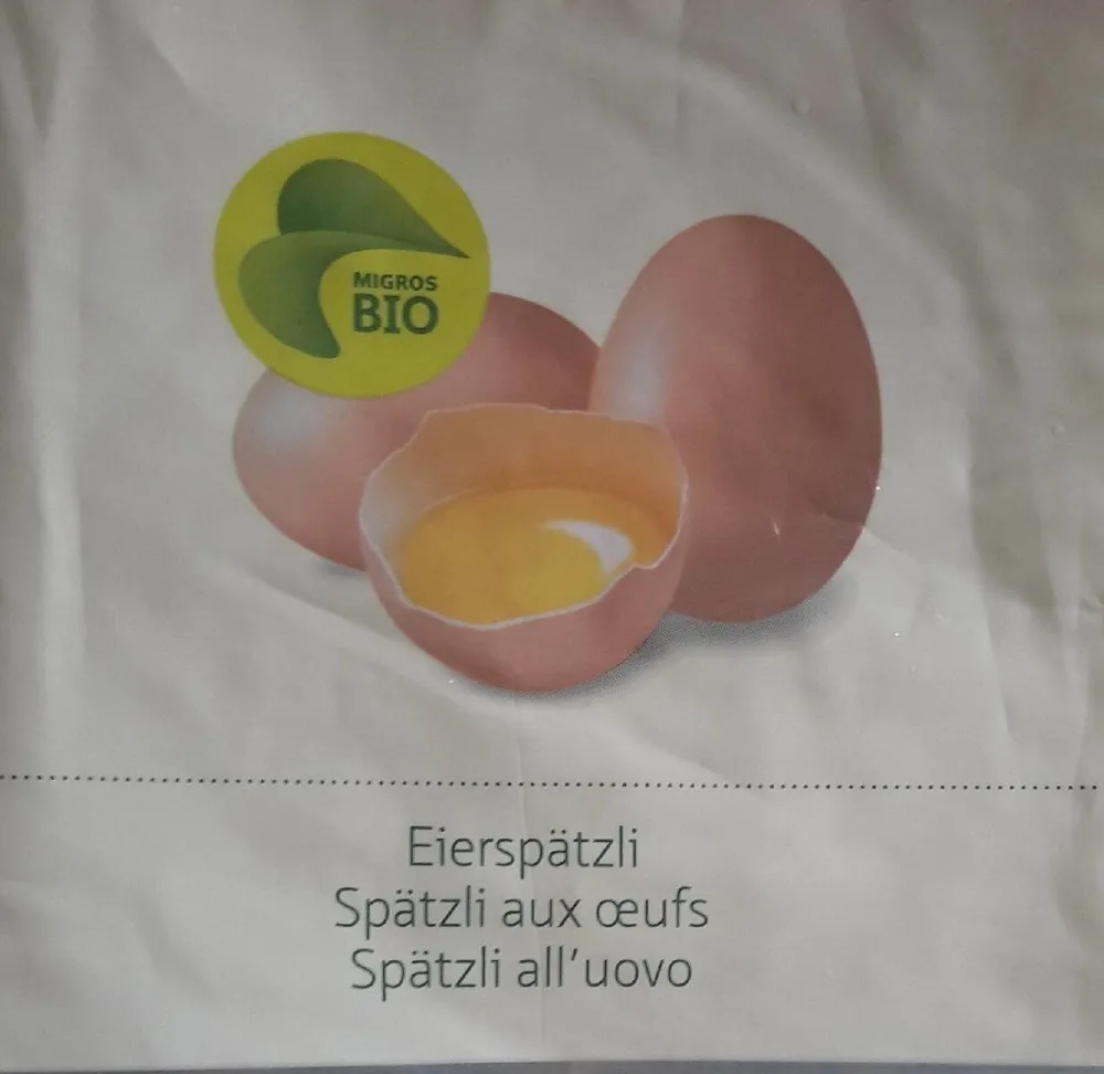 Späzlis aux oeufs