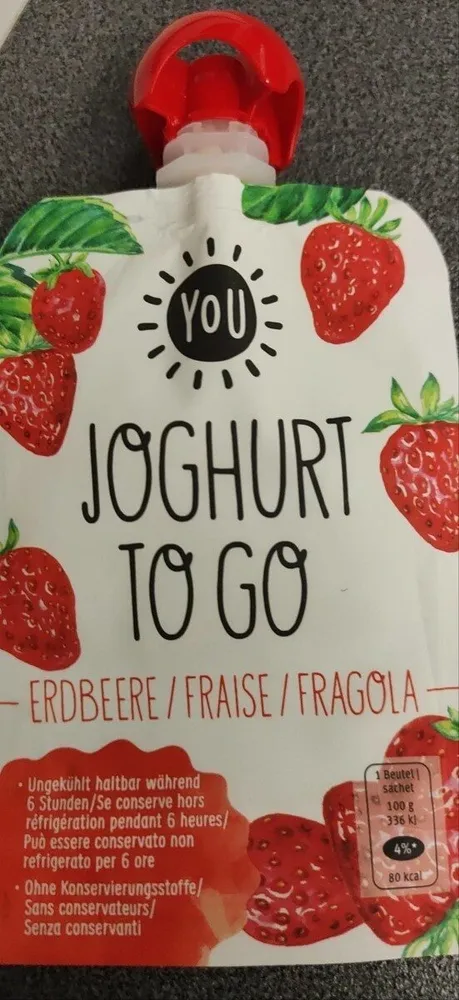 Joghurt To Go Erdbeere