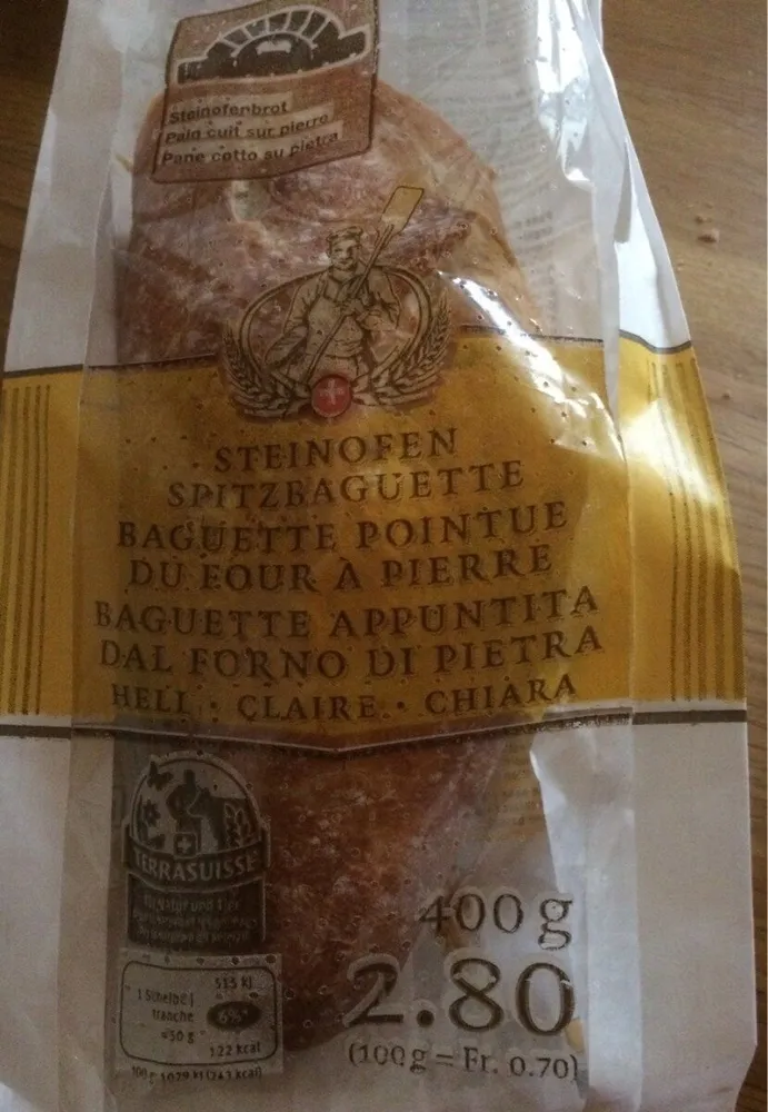 Baguette pointue du four à pierre