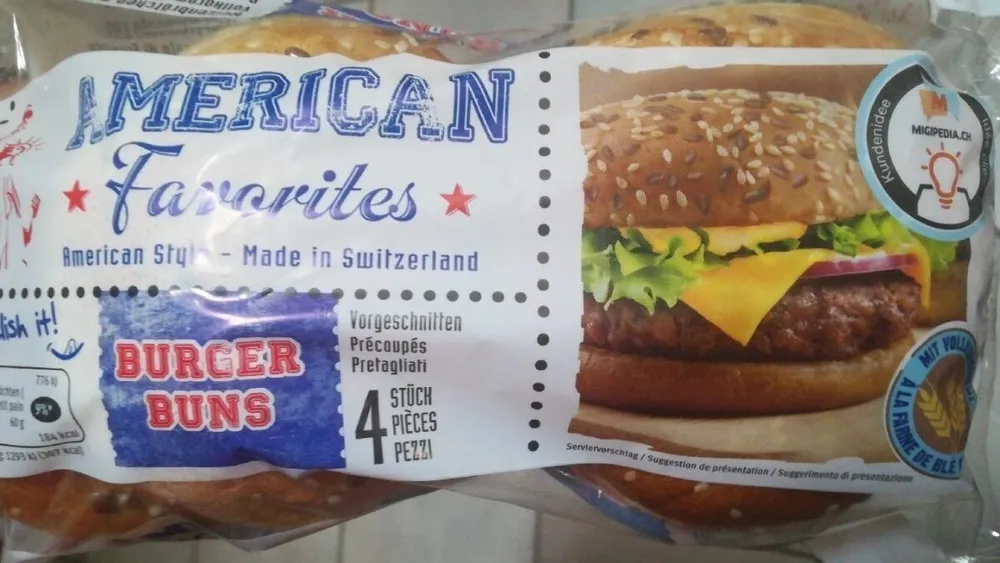 American Favorites Burger Buns