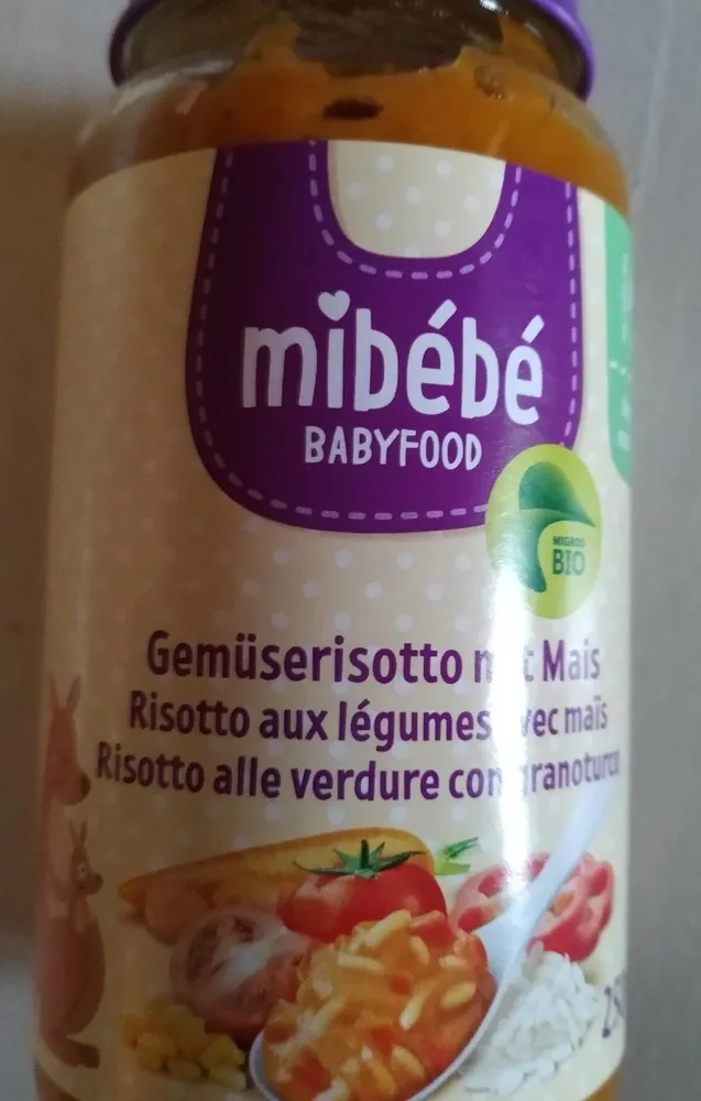 Risotto aux légumes avec maïs