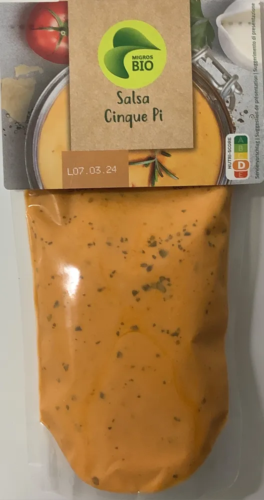 Bio Salsa cinque pi