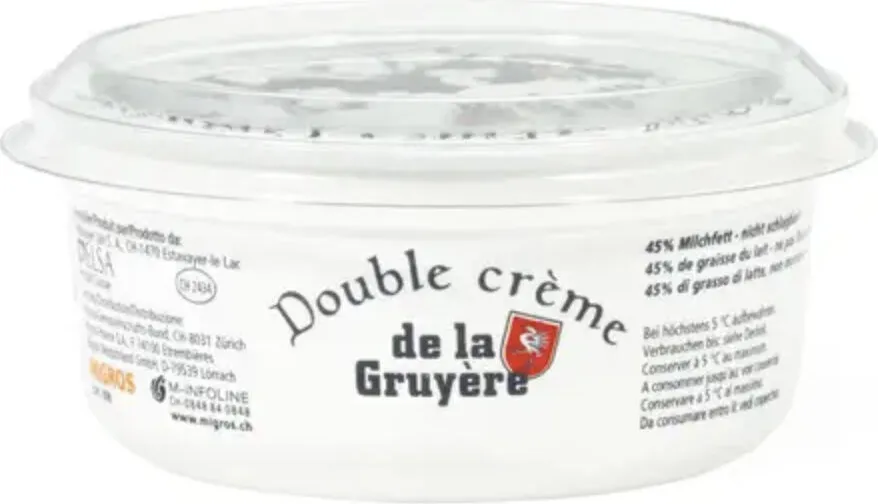 Double crème de la gruyère