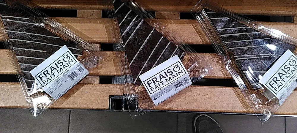 Tranche au chocolat