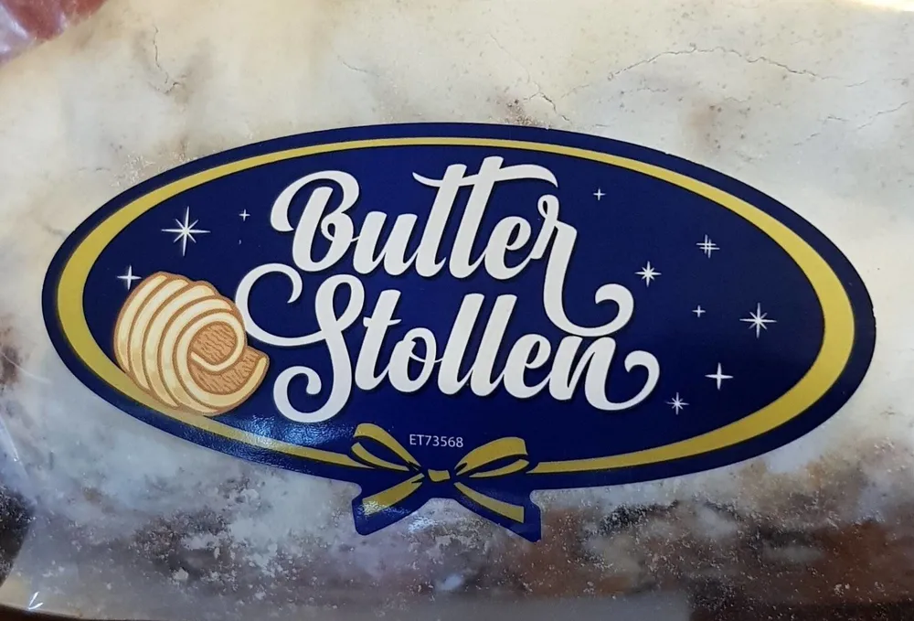 Butter stollen