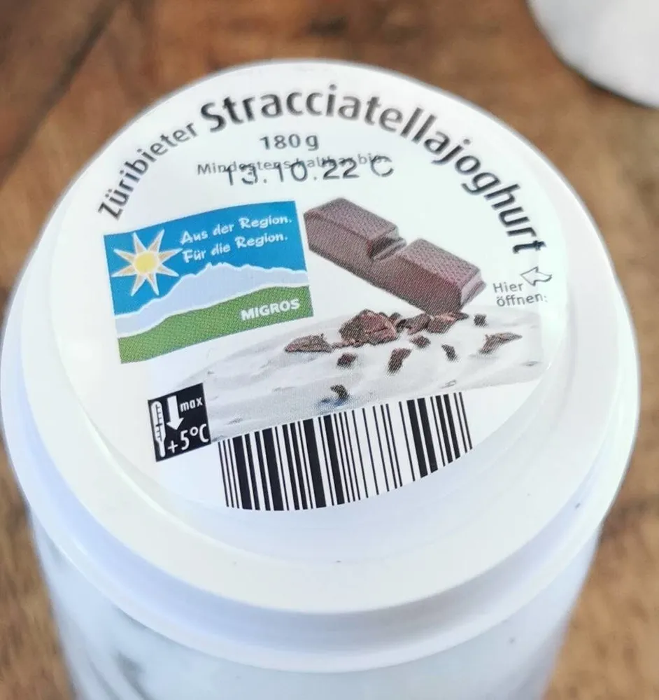 Züribieter Stracciatellajoghurt