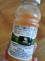 Soupe tomate basilic bio