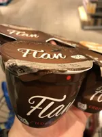 Flan au chocolat