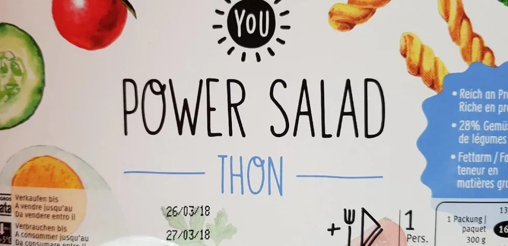 Salade de pates