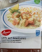 Saumon acec riz aux legumes
