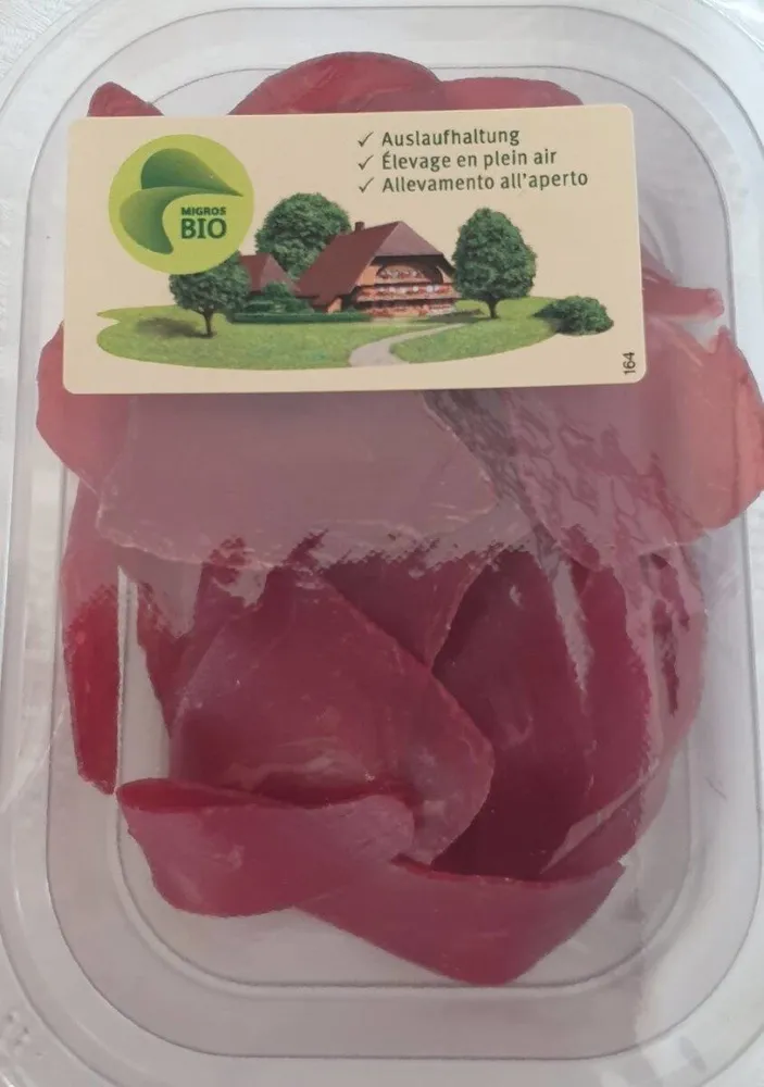 Viande séchée bio