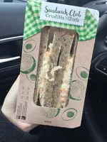 Sandwich crudités oeuf