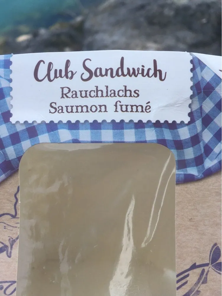 Club sandwich saumon fumé