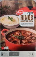 Ronds Gulasch stock