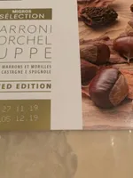 Marroni morchel suppe
