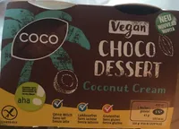 Vegan choco dessert