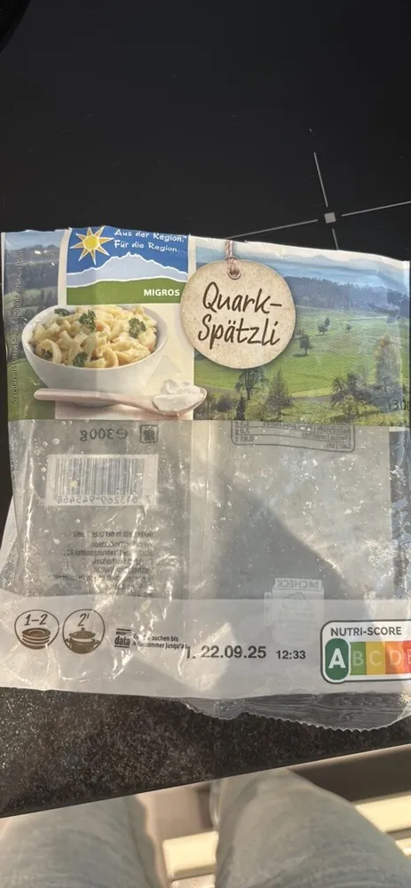 Quark Spätzli