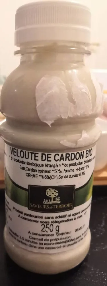 Velouté de cardons bio