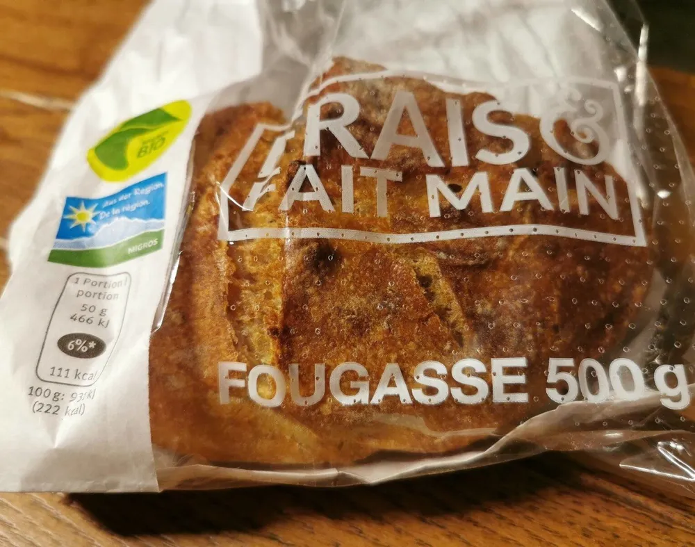 Pain Fougasse bio