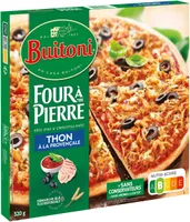 BUITONI FOUR A PIERRE Pizza surgelée Thon à la Provençale 320g