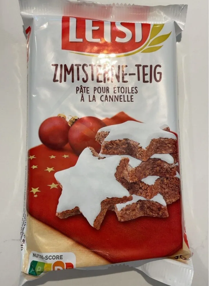 Zimtsterne-Teig