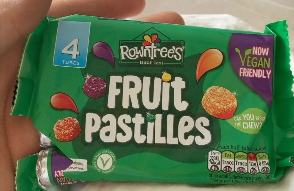 Fruit pastilles