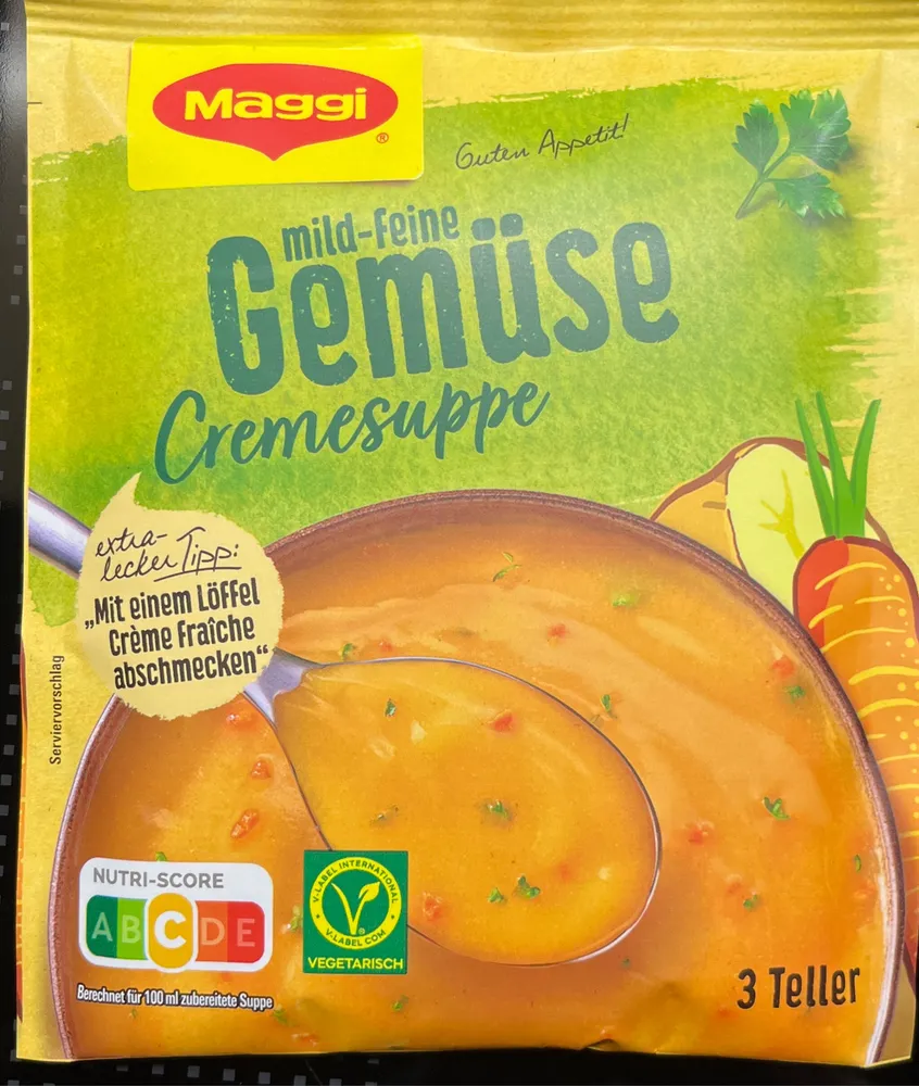 Gemüse Cremsuppe