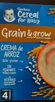 Crema de arroz