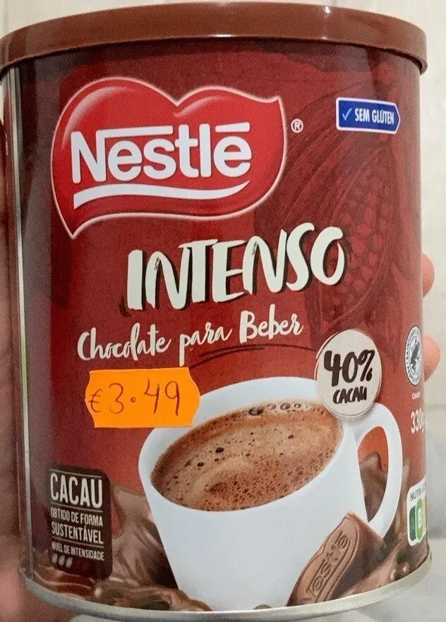 Chocolate para Beber Intenso