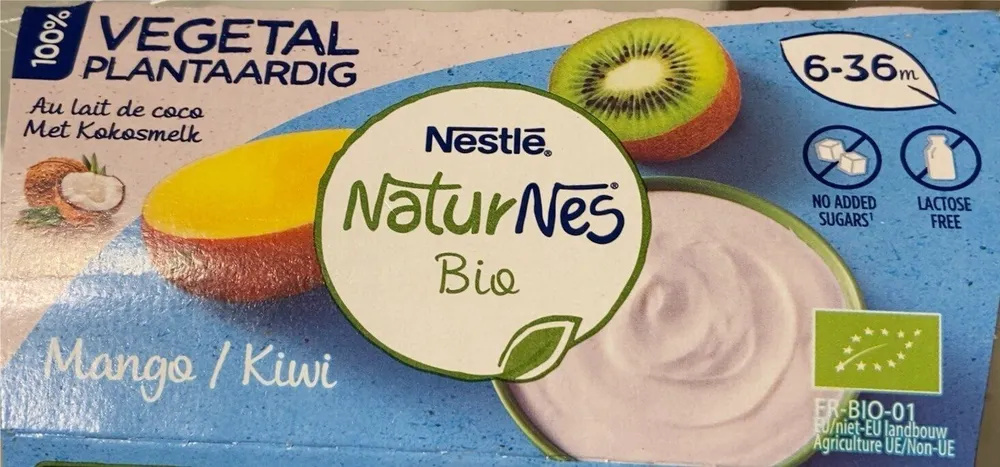 Vegetal mangue kiwi naturnes bio