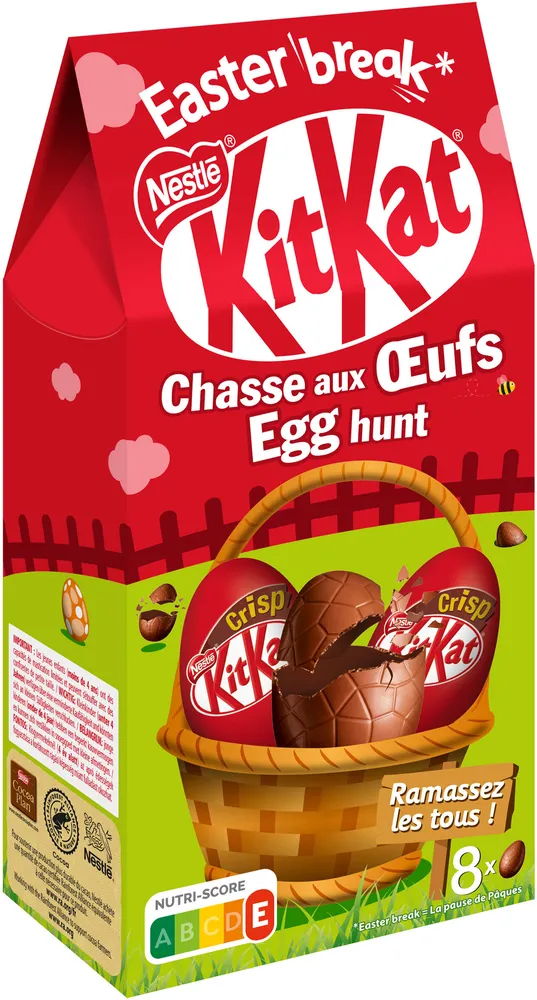 KITKAT boite d'œuf 120g