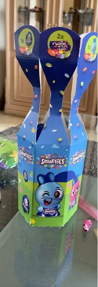 Smarties oeuf en chocolat