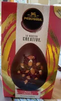 Uovo cioccolato fondente, mandorle e mirtilli rossi