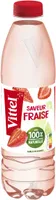 VITTEL 100% NATUREL eau aromatisée Fraise 1L