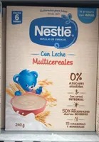 Multicereales con leche