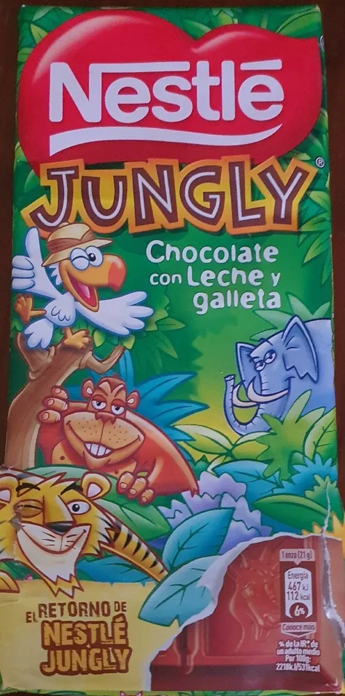 Chocolate con Leche y galleta