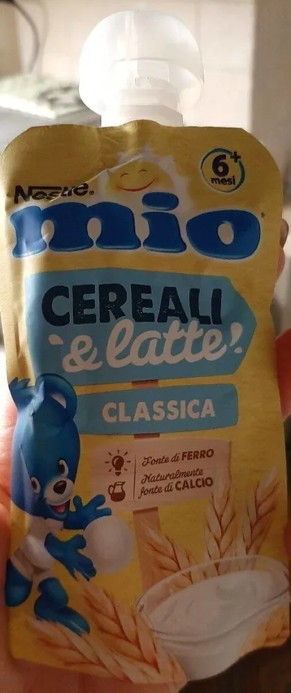 Mio cereali e latte