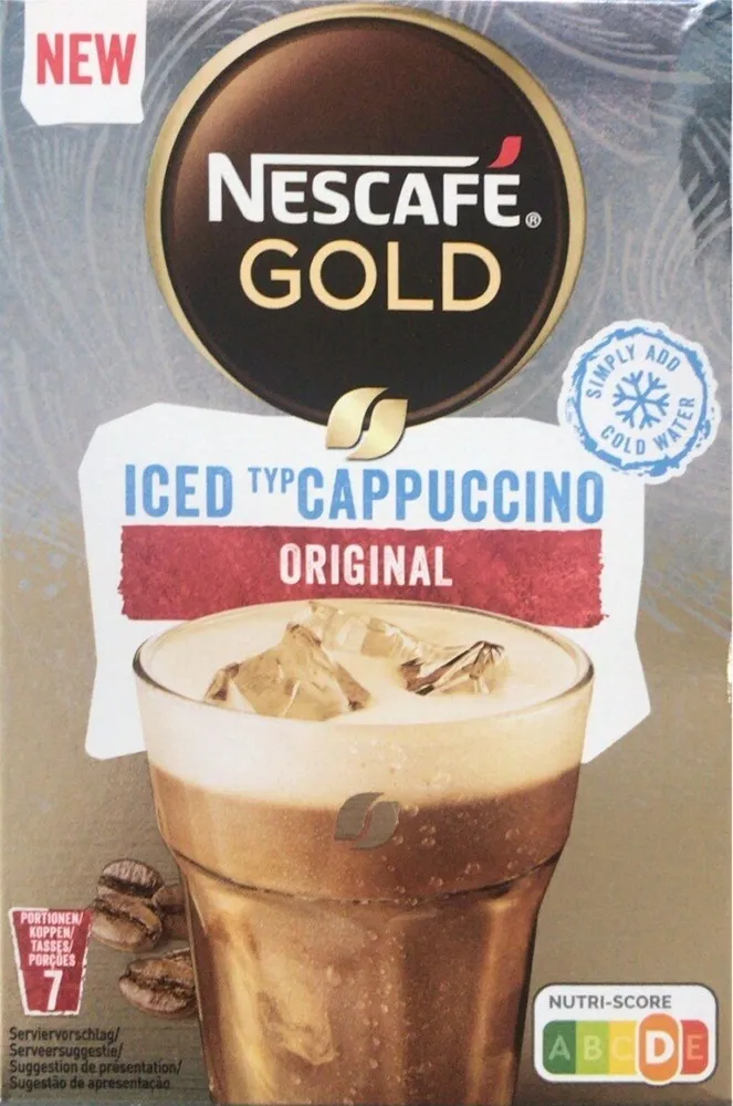 Iced cappuccino