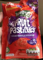 Fruit Pastilles Strawberry & Blackcurrant