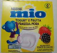 Mio Yogurt e frutta fragola e mora