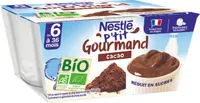 NESTLÉ P'TIT GOURMAND BIO Cacao 4x90g