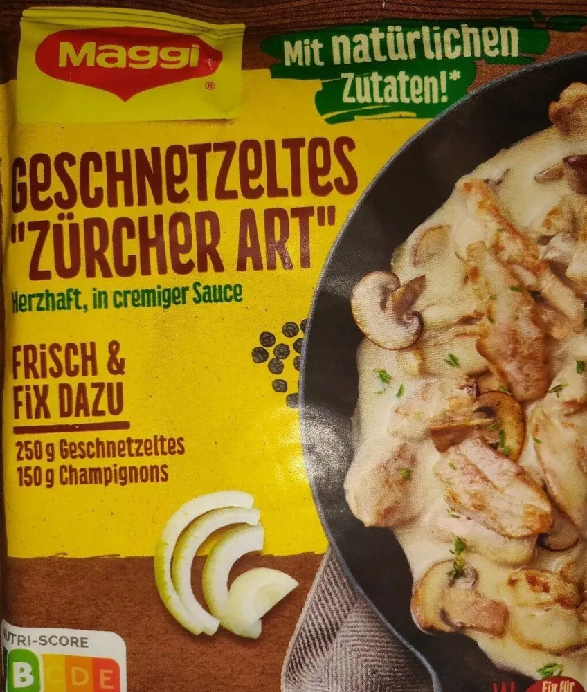 Fix für Geschnetzeltes Züricher Art
