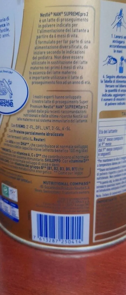 Nan supreme 2 800gr