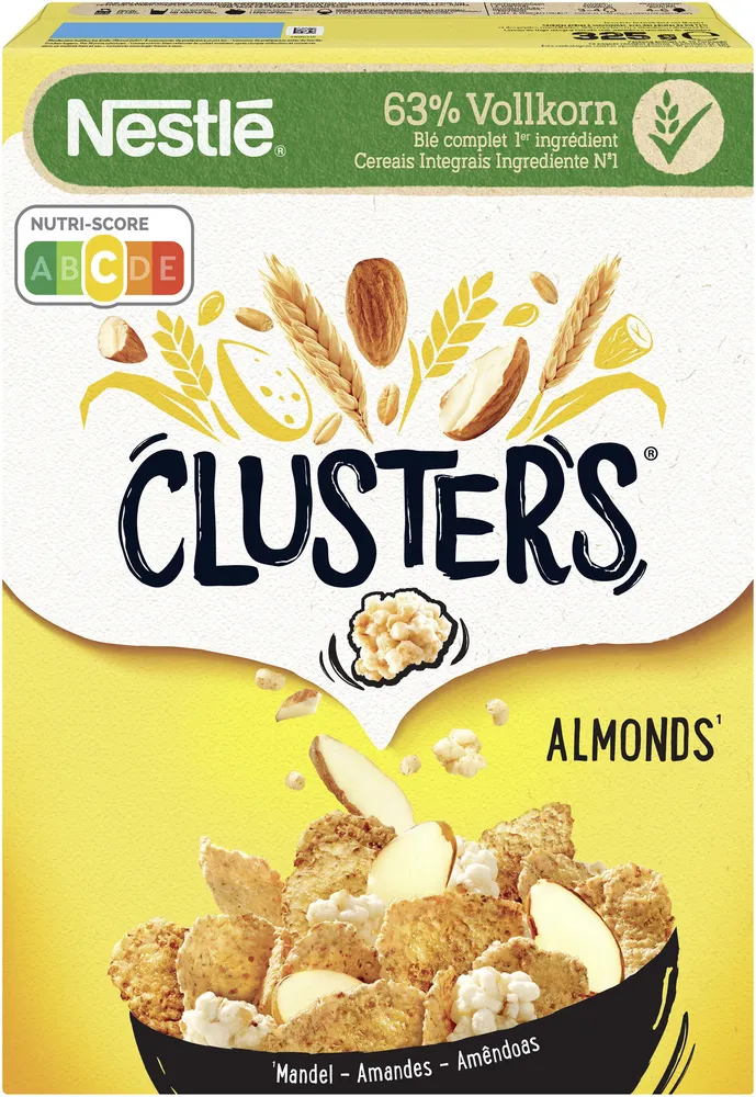 NESTLE CLUSTERS Mandel Cerealien