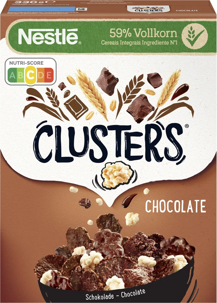 NESTLE CLUSTERS CHOCOLATE Cerealien