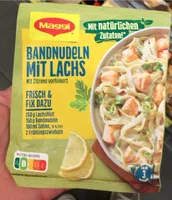 Fix - Bandnudeln mit Lachs
