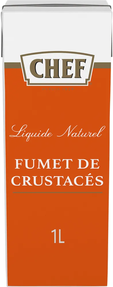 Fumet de Crustacés Naturel CHEF - Brique de 1L