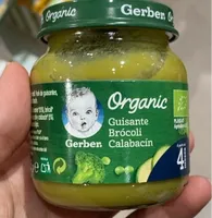 Puré guisantes brocoli y calabacin