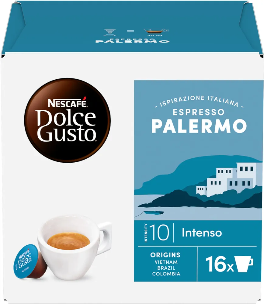 Capsules NESCAFE DOLCE GUSTO Espresso Palermo 16 Capsules