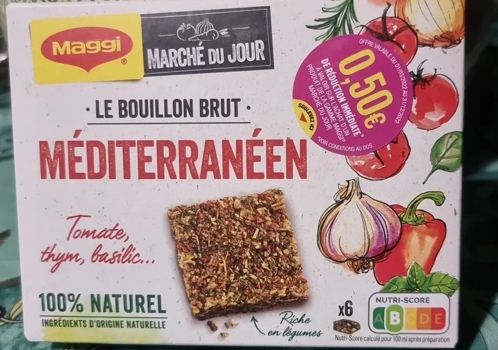 Bouillon brut Méditerranéen